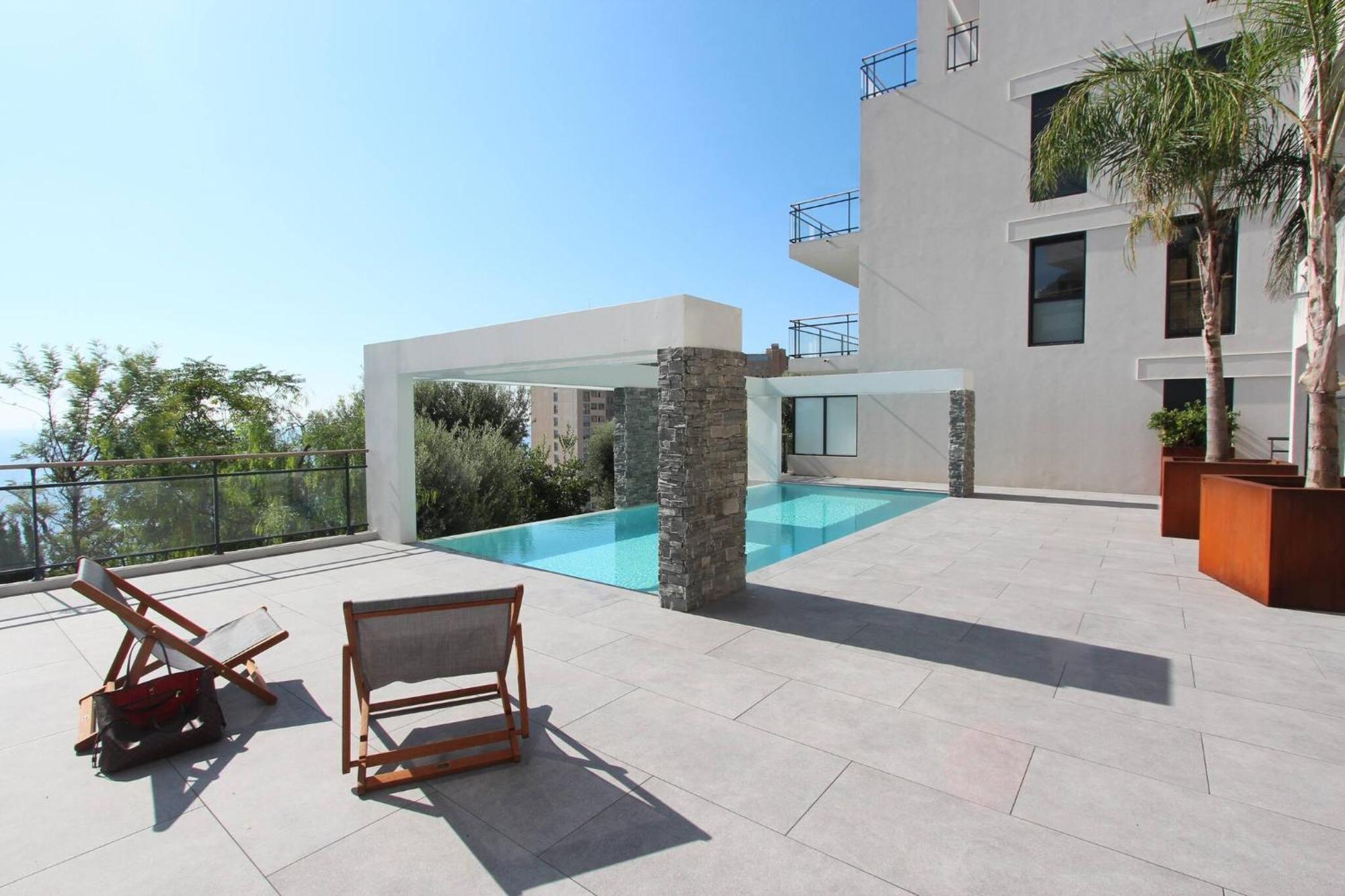 Luxurious Apartments Monaco&Seaview, Infinitypool&Parking Beausoleil Exterior foto